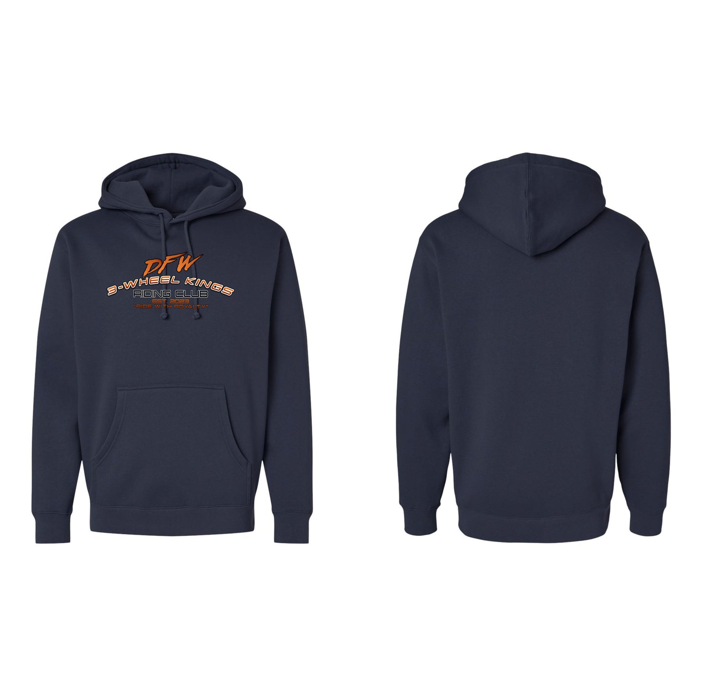 3 Wheel Kings Riding Club Midweight Hoodie