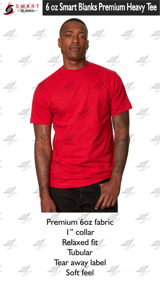 Smart Blanks 6oz Premium Heavy Tee