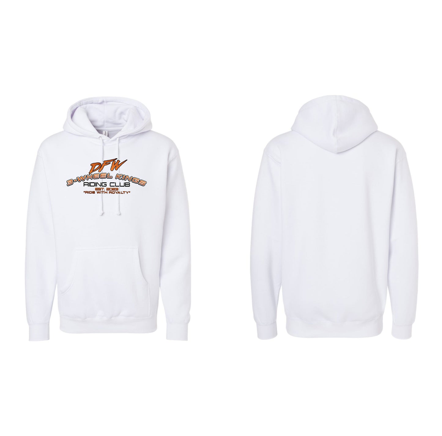 3 Wheel Kings Riding Club Midweight Hoodie